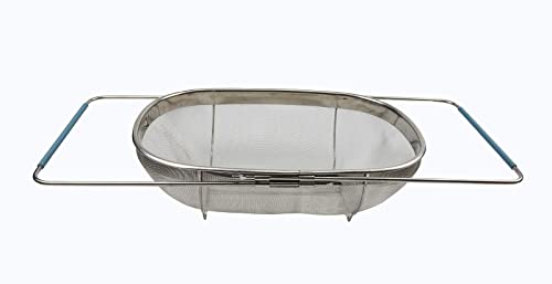 SAMMART Siebkorb für die Spüle, oval, erweiterbar