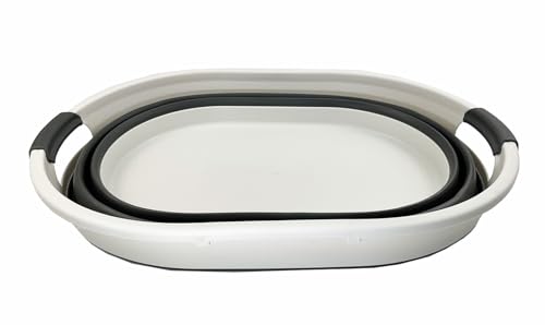 SAMMART 39L faltbarer Wäschekorb aus Kunststoff