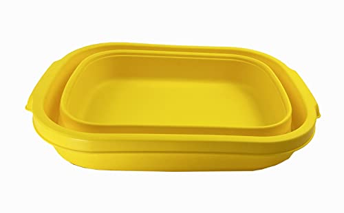 SAMMART 13L zusammenklappbare Wanne – tragbarer Picknickkorb für den Außenbereich – platzsparender Aufbewahrungsbehälter