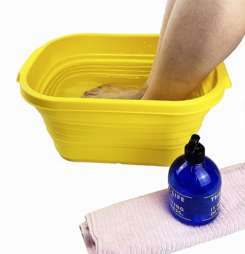 SAMMART 13L zusammenklappbare Wanne – tragbarer Picknickkorb für den Außenbereich – platzsparender Aufbewahrungsbehälter