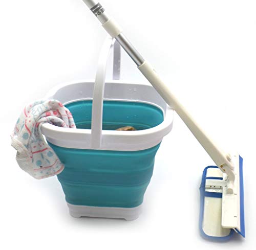 SAMMART Faltbarer rechteckiger Korb/Eimer, 5 l, rechteckig, 5 l