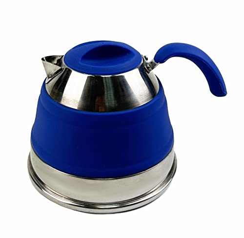 camping wasserkocher ohne strom Zusammenklappbarer 1,5-Liter-Wasserkocher aus Silikon – Camping-Wasser – SAMMART DE