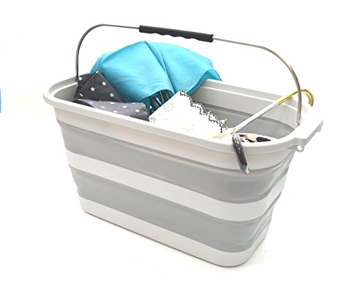 SAMMART Set of 2 Collapsible Bucket