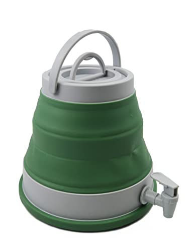 SAMMART Tragbarer Wasserbehälter, 6 l, zusammenklappbar, Notfall-Würfel-Wasserträger, Outdoor-Wasserspeicher für Camping, Wandern, Klettern, Rucksackreisen
