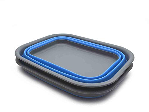 SAMMART Set of 2 Collapsible Tub