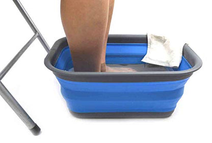 SAMMART Set of 2 Collapsible Tub